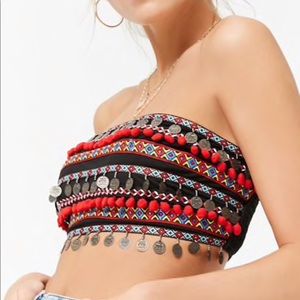 COIN “boob tube” from forever 21